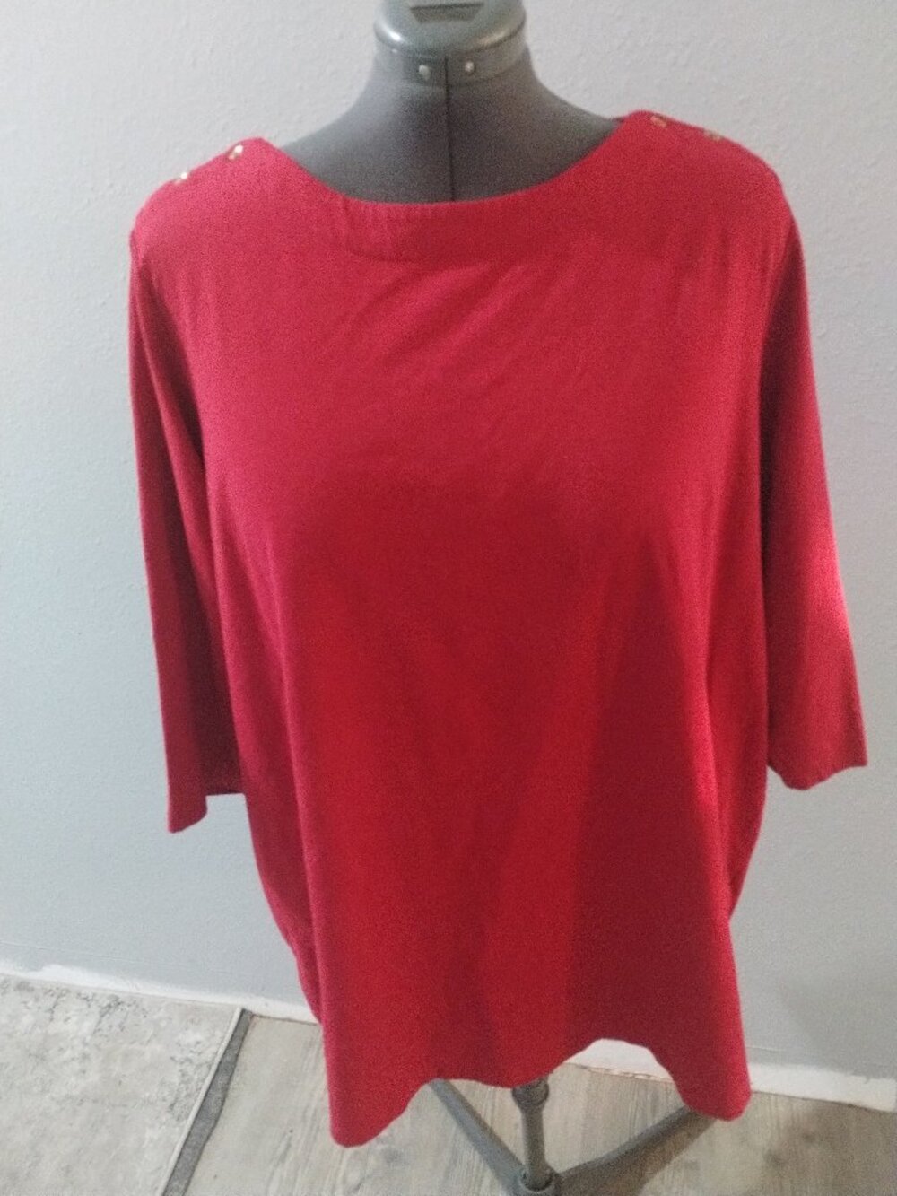 Jessica London Red Shirt